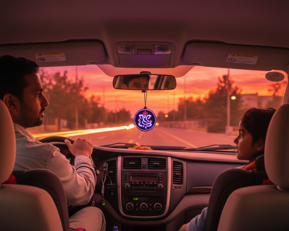 GANESHA- - LED PROTECTION PENDANT