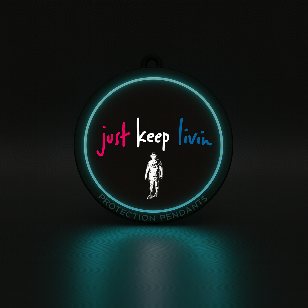 JUST KEEP LIVIN - LED PROTECTION PENDANT