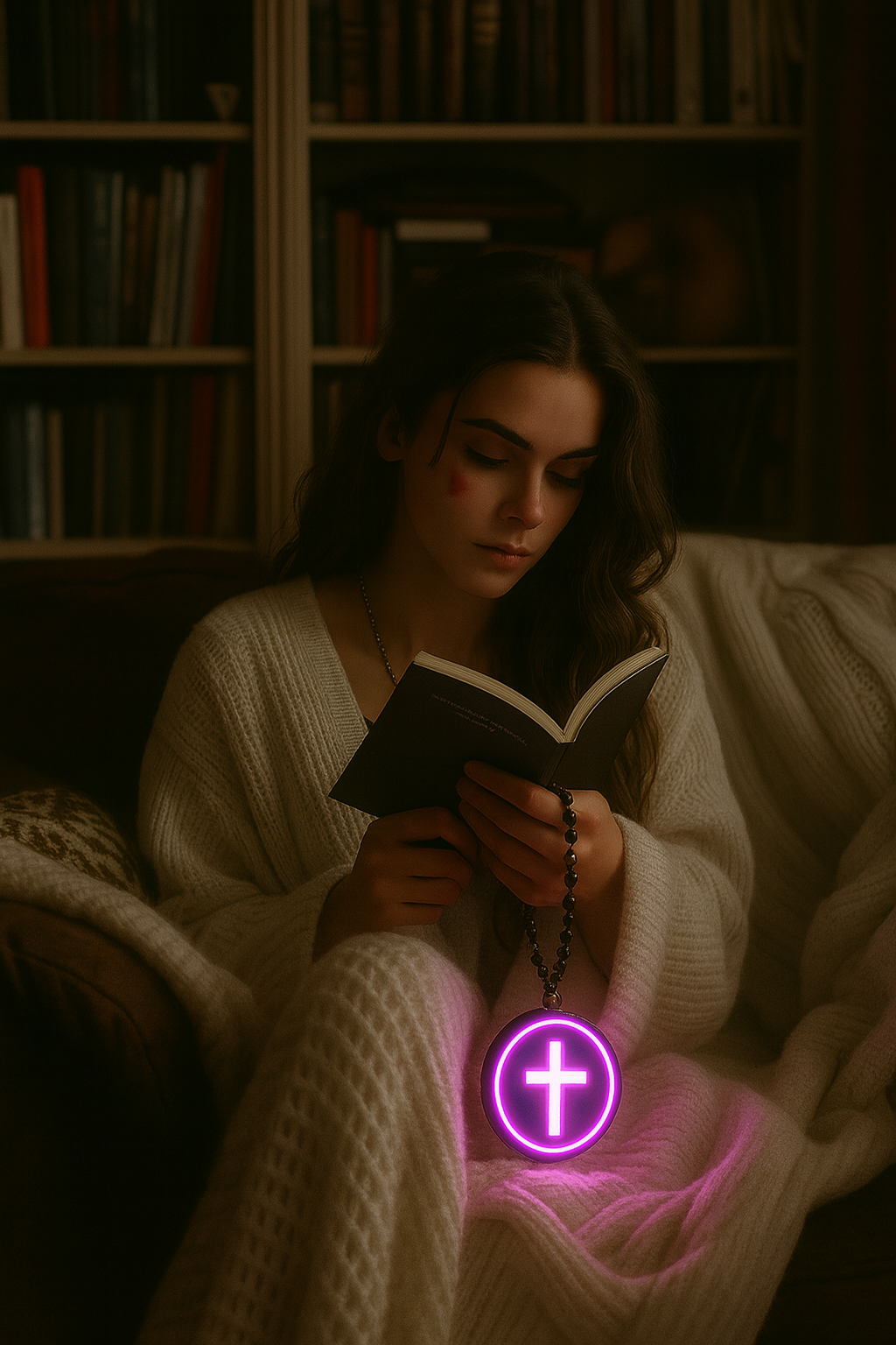 Cross Protection Pendant Bible