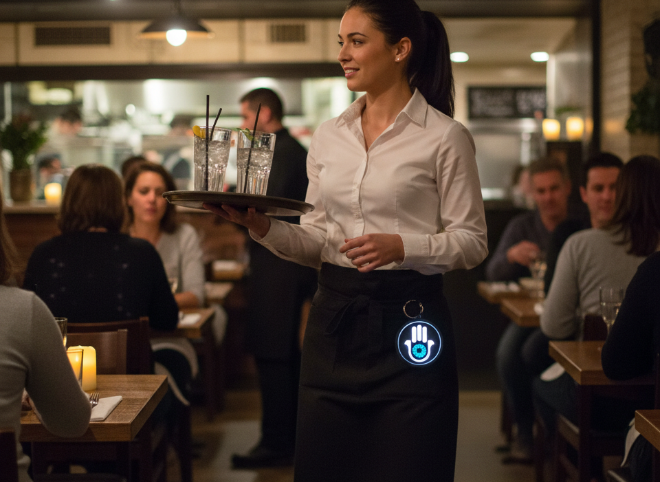 EVIL EYE / HAND OF HAMSA - LED PROTECTION PENDANT